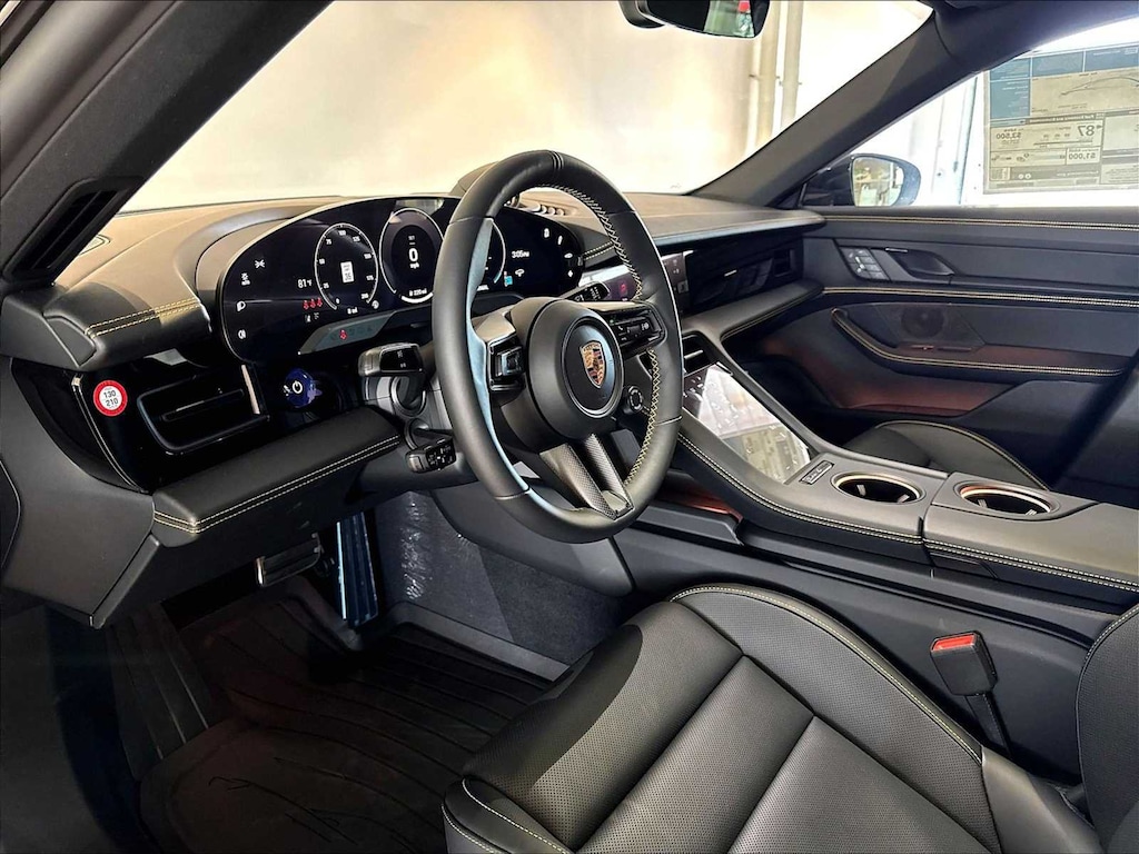 New 2026 Porsche Taycan 4 Black Edition AWD Sedan