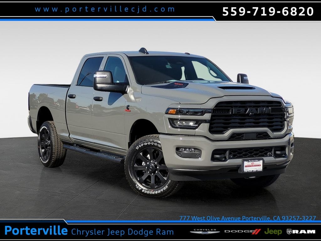 New 2026 Ram 2500 BLACK EXPRESS CREW CAB 4X4 6'4 BOX Pickup