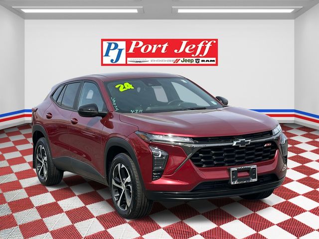 Used 2024 Chevrolet Trax RS with VIN KL77LGE20RC215007 for sale in Port Jefferson Station, NY