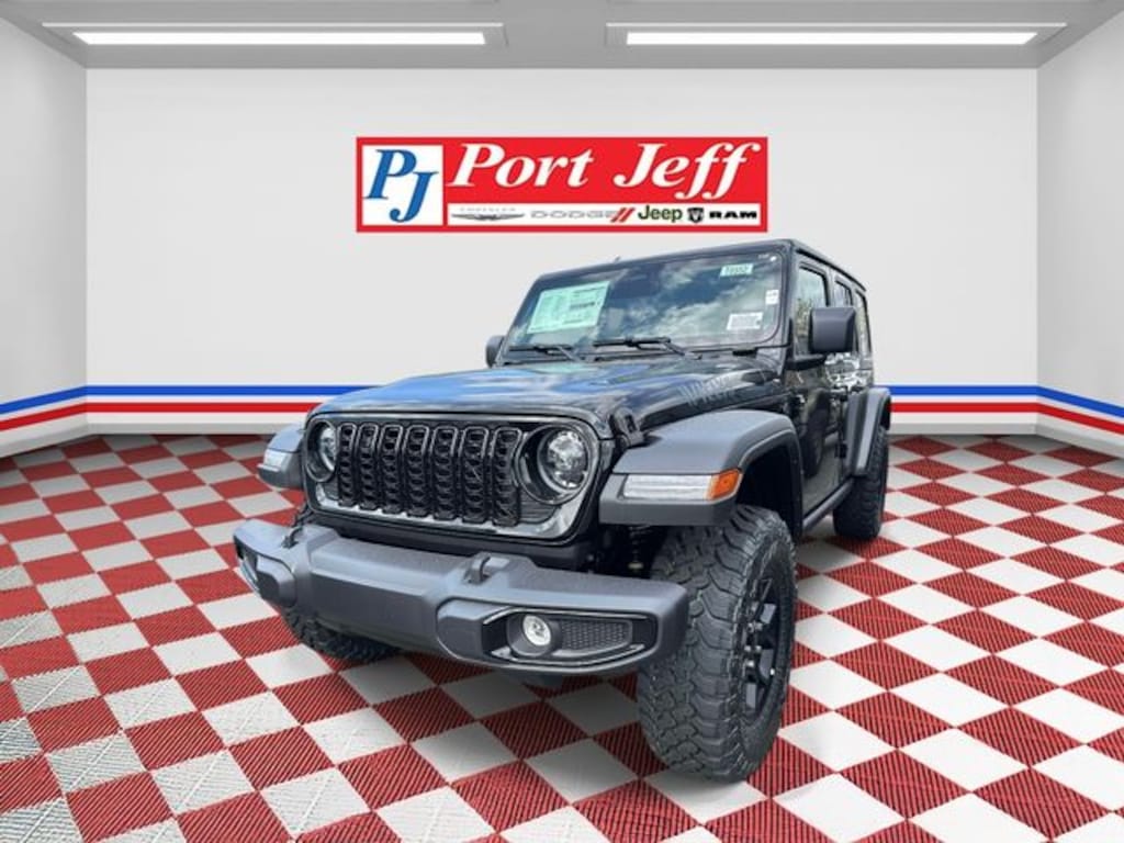 New 2026 Jeep Wrangler 4-DOOR WILLYS Sport Utility