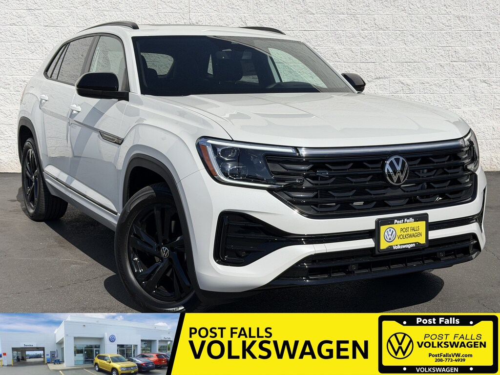 New 2026 Volkswagen Atlas Cross Sport SEL R-Line Black SUV