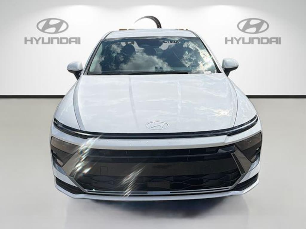New 2026 Hyundai Sonata Hybrid Blue Sedan