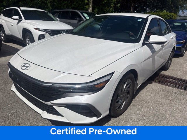 Certified 2024 Hyundai Elantra SEL Sedan