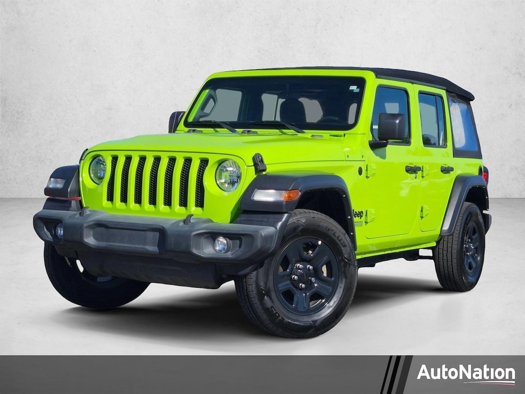 Used 2021 Jeep Wrangler Unlimited Sport Sport Utility