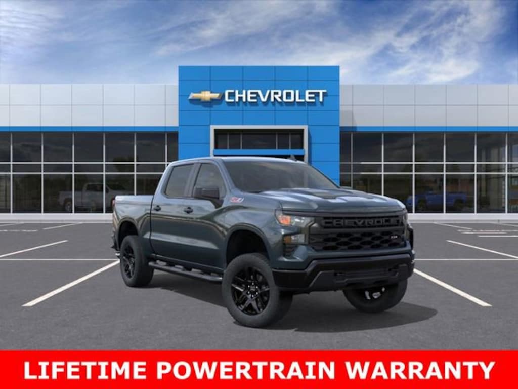New 2026 Chevrolet Silverado 1500 Custom Trail Boss Truck