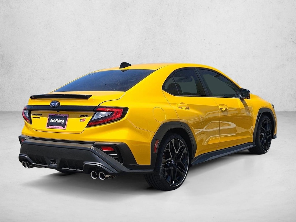 New 2026 Subaru WRX Series.Yellow Sedan
