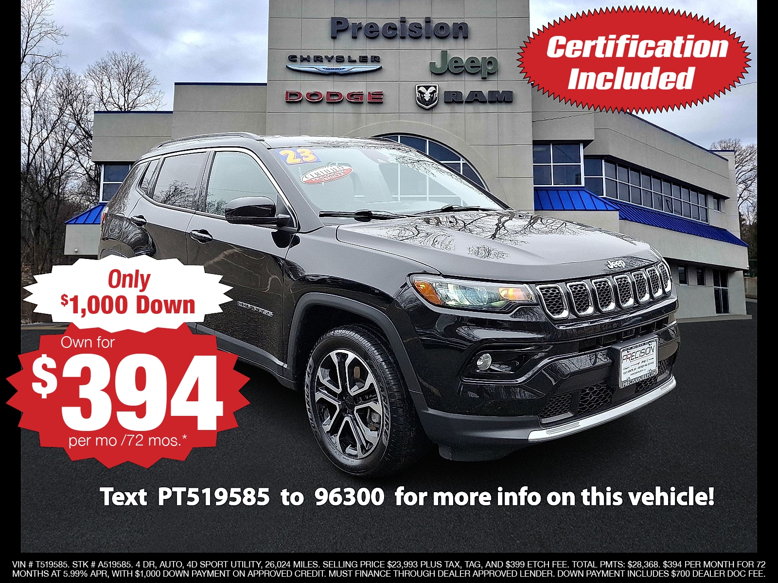 2023 Jeep Compass Limited