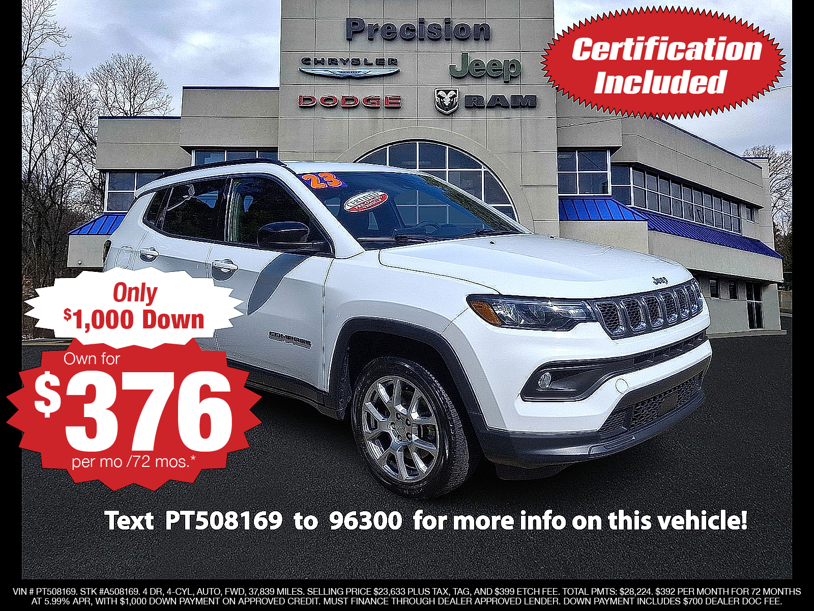 2023 Jeep Compass Latitude Lux FWD Sport Utility