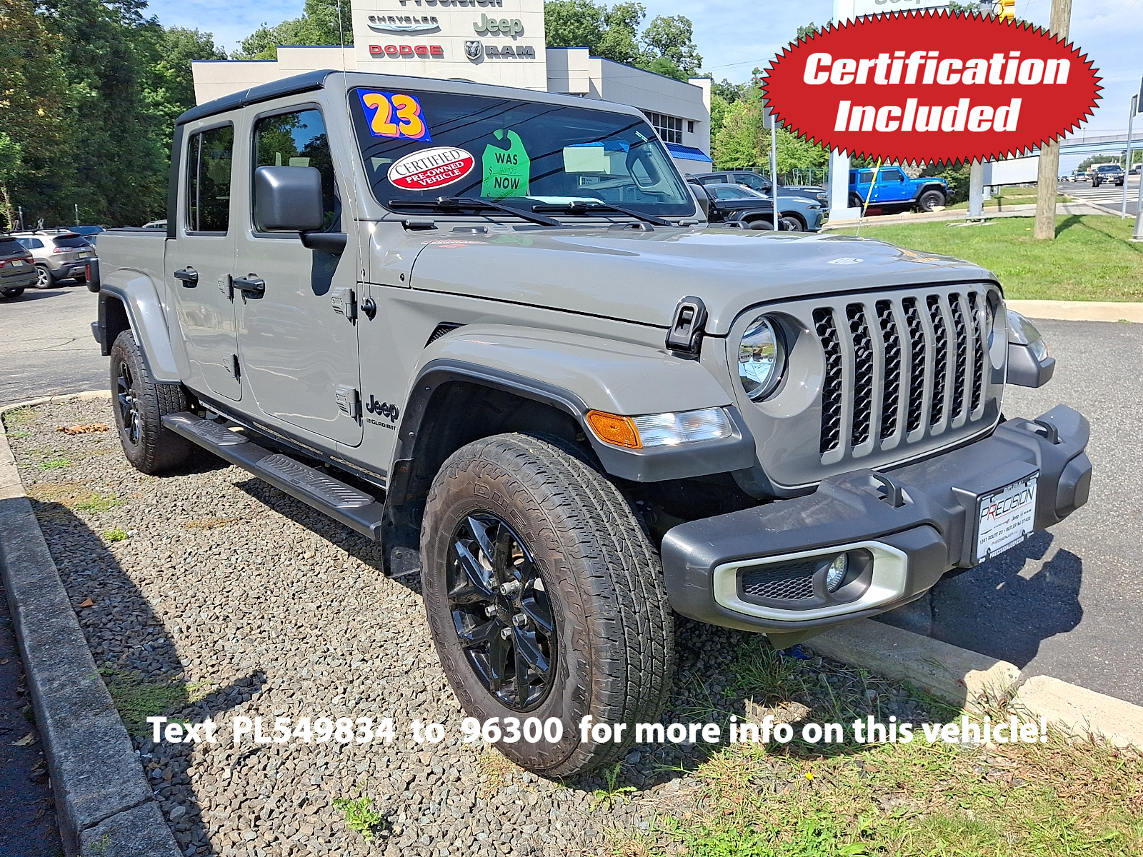2023 Jeep Gladiator Sport S 4x4 Crew Cab
