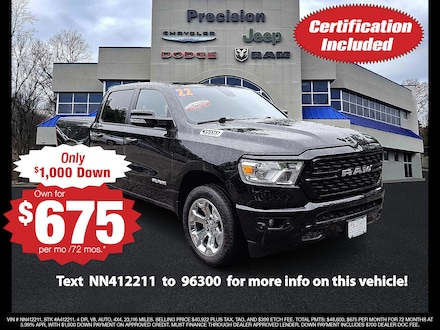 2022 Ram 1500 Big Horn Crew Cab 4x4 57 Box Crew Cab