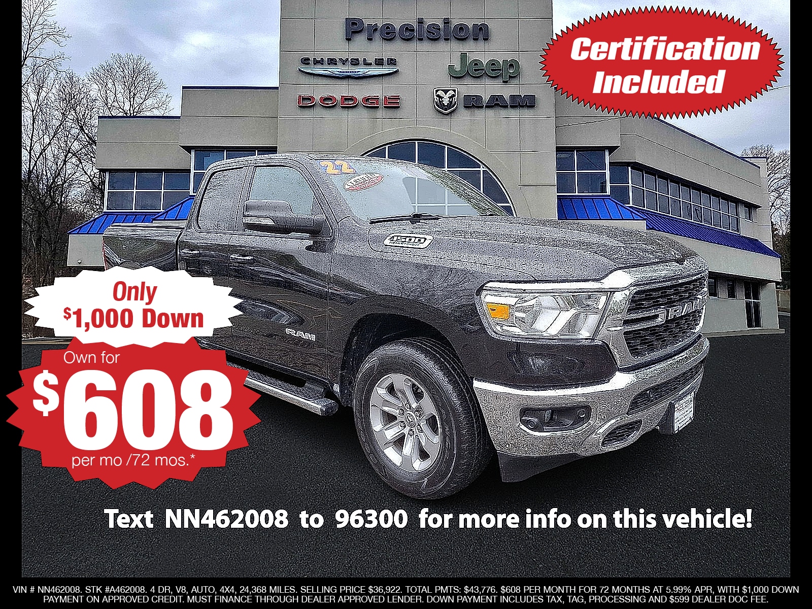 2022 RAM 1500 Pickup Big Horn/Lone Star