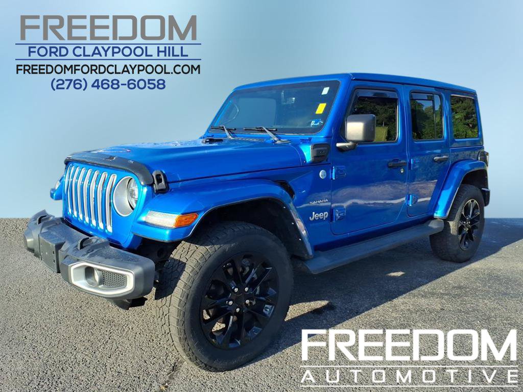 Used 2021 Jeep Wrangler Unlimited Sahara 4xe SUV