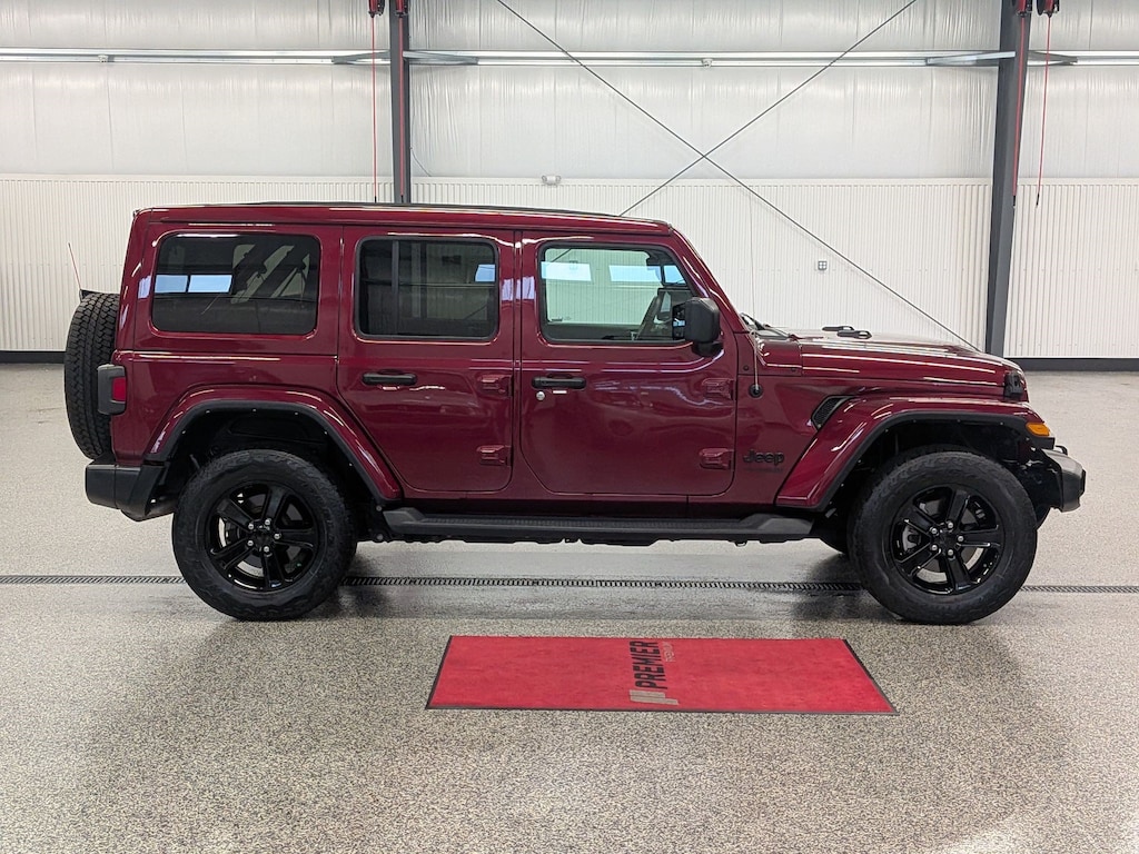 Used 2021 Jeep Wrangler Unlimited Sahara Altitude Convertible