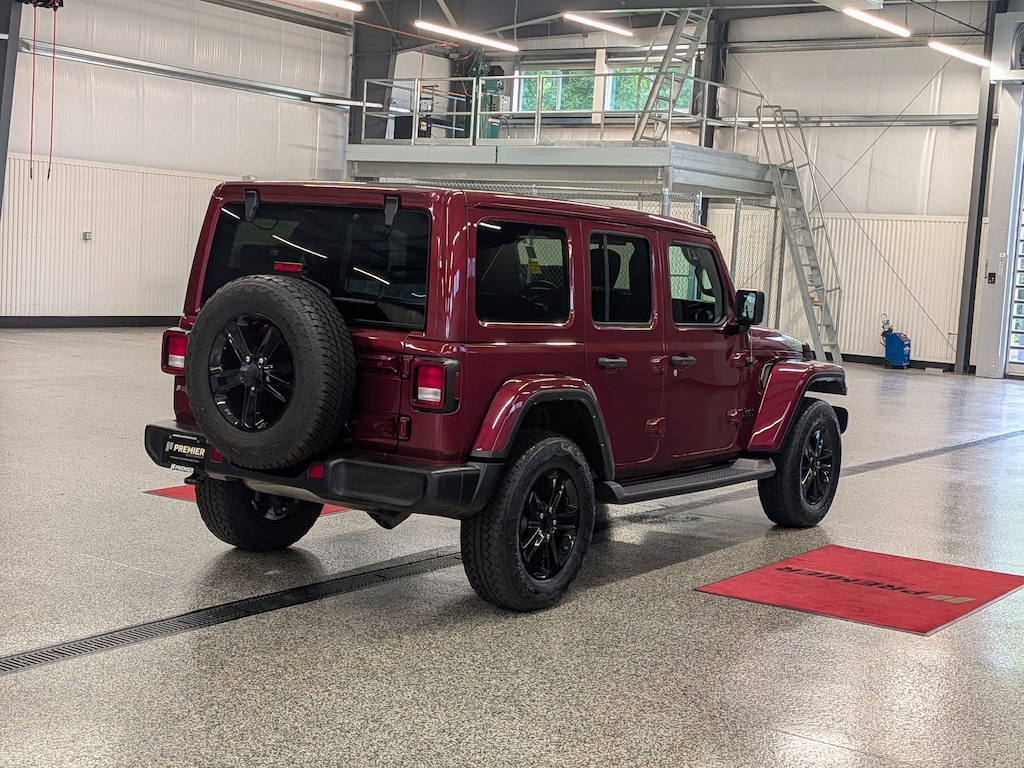 Used 2021 Jeep Wrangler Unlimited Sahara Altitude Convertible