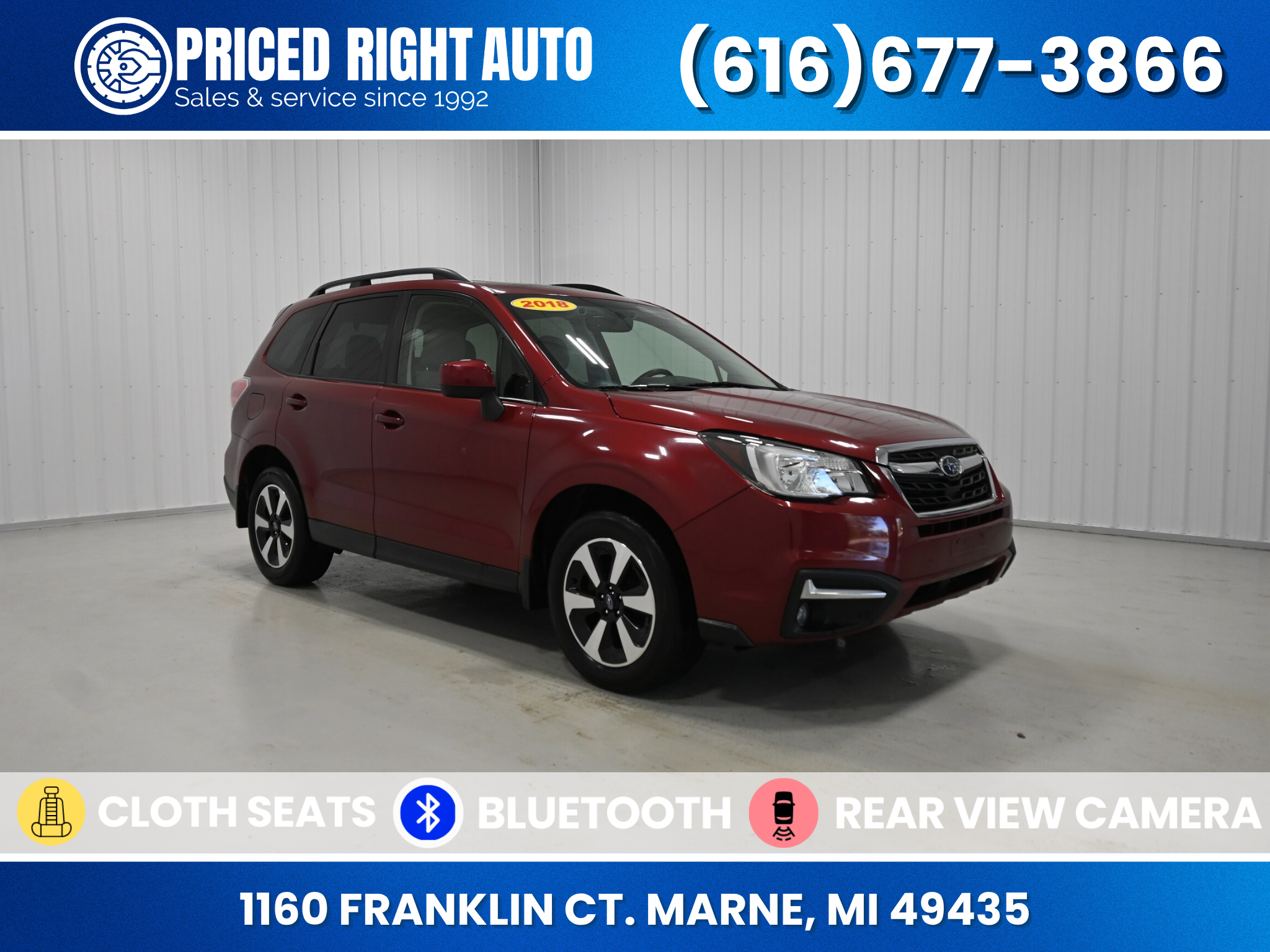 Used 2018 Subaru Forester 2.5i Premium SUV