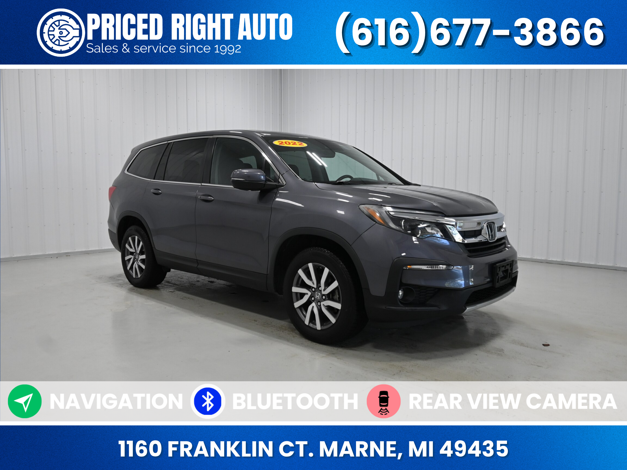Used 2022 Honda Pilot EX-L SUV