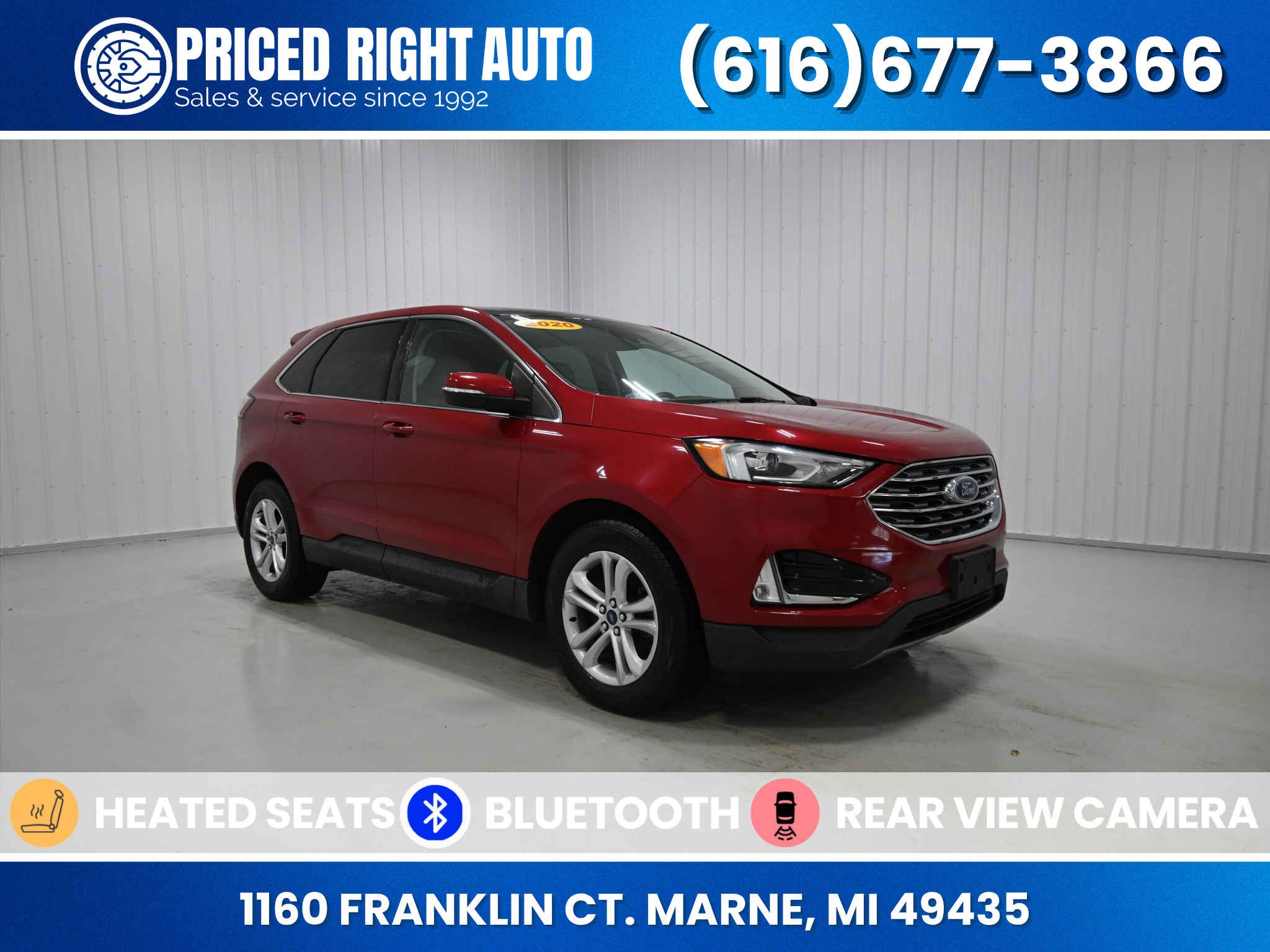 Used 2020 Ford Edge SEL SUV