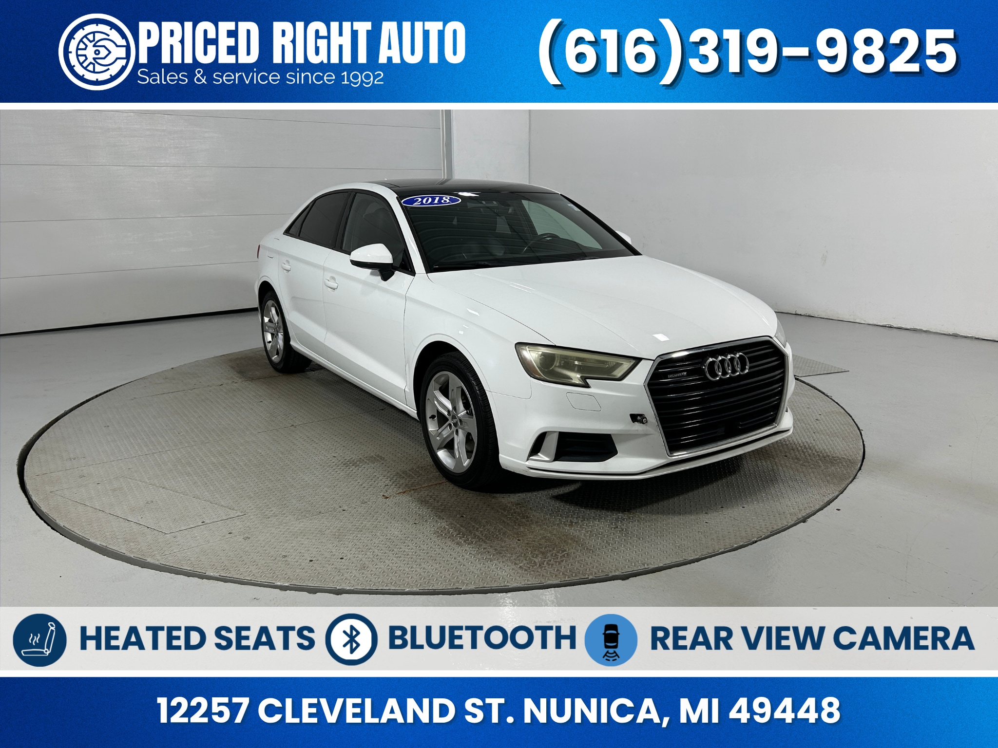 2018 Audi A3 Sedan Premium