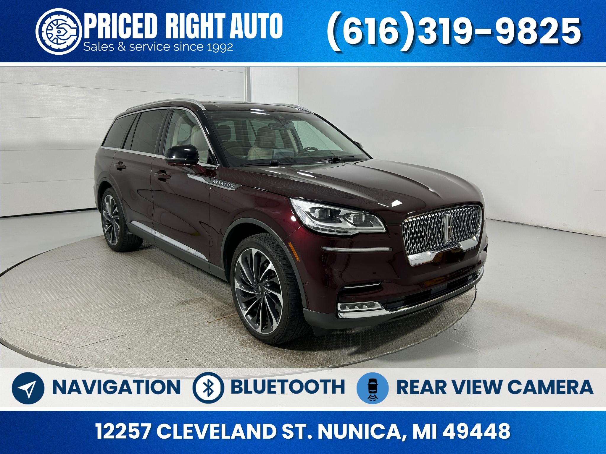 2020 Lincoln Aviator Reserve
