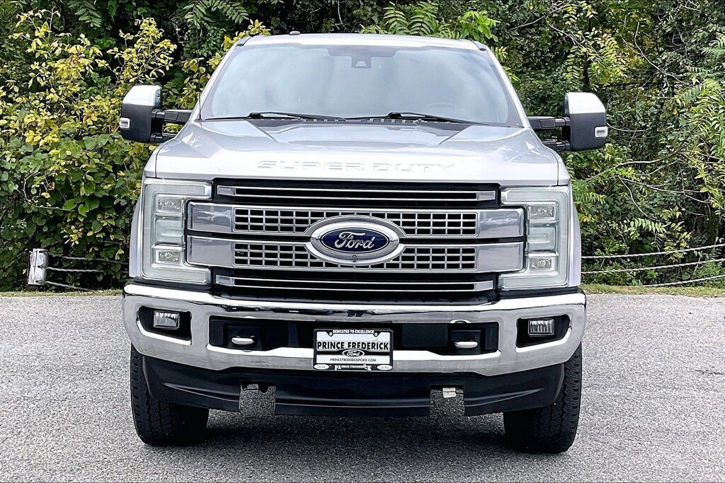 Certified 2017 Ford Super Duty F-250 SRW Platinum Platinum 4WD Crew Cab 6.75 Box