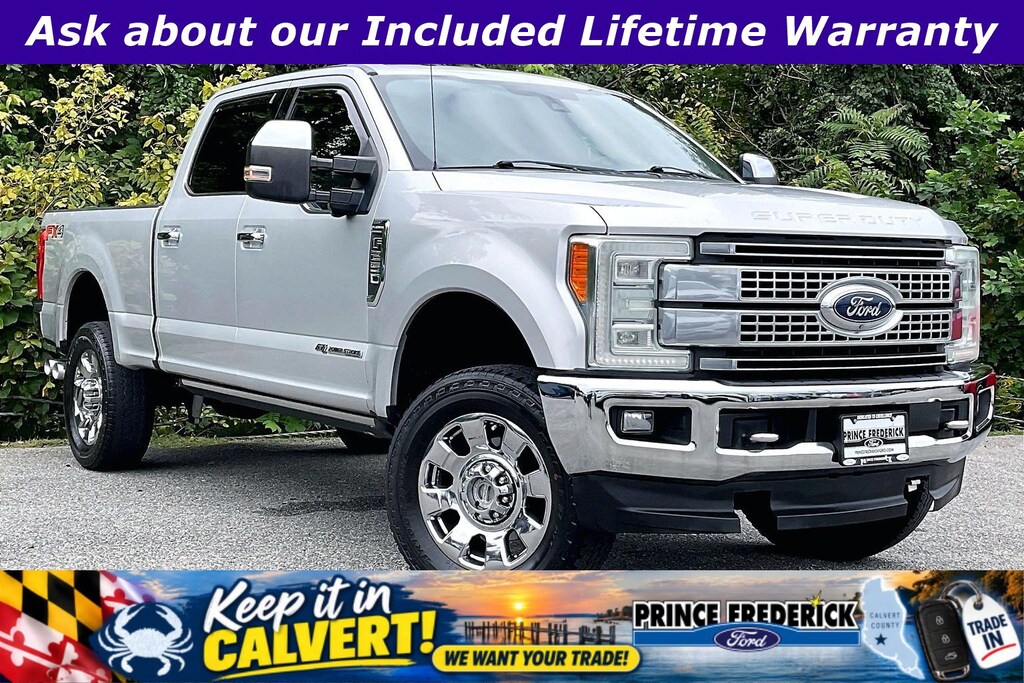 Certified 2017 Ford Super Duty F-250 SRW Platinum Platinum 4WD Crew Cab 6.75 Box