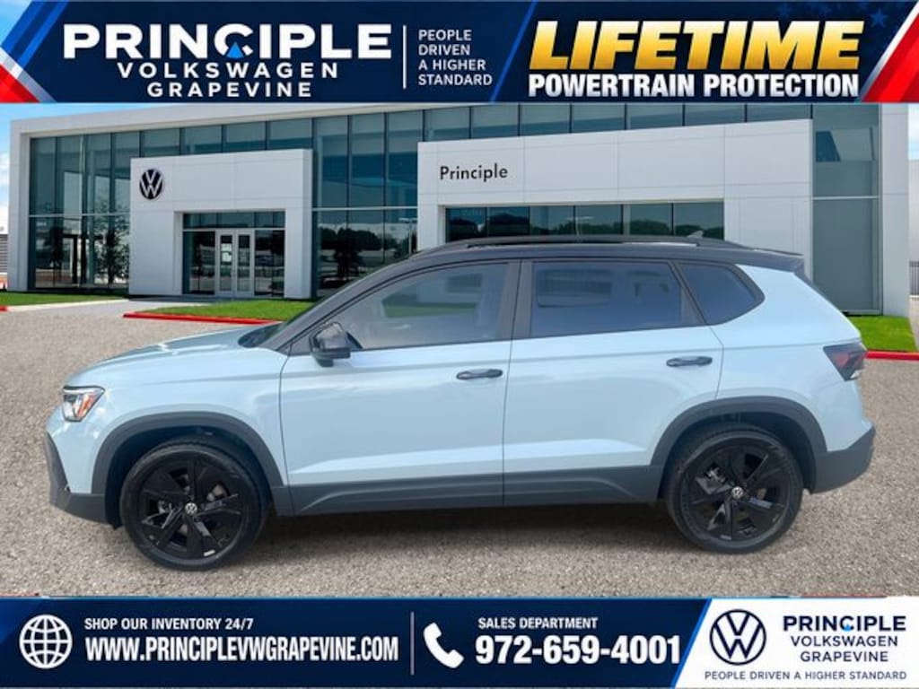 New 2026 Volkswagen Taos 1.5T SE Black SUV