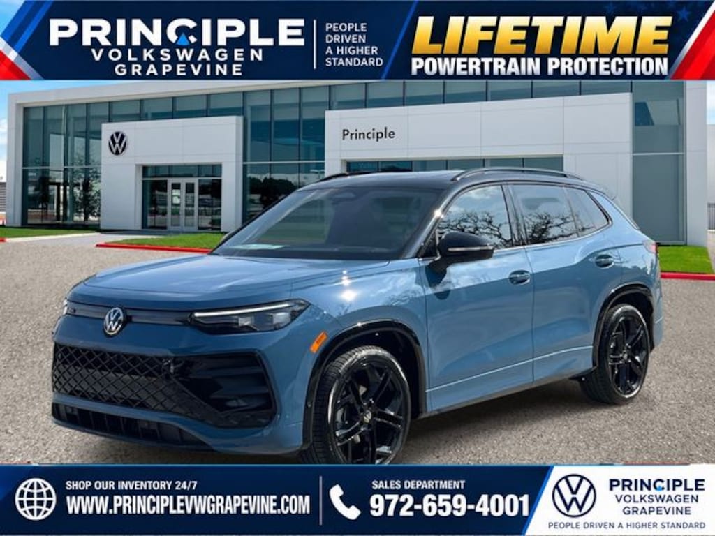 New 2026 Volkswagen Tiguan SE R-Line Black SUV