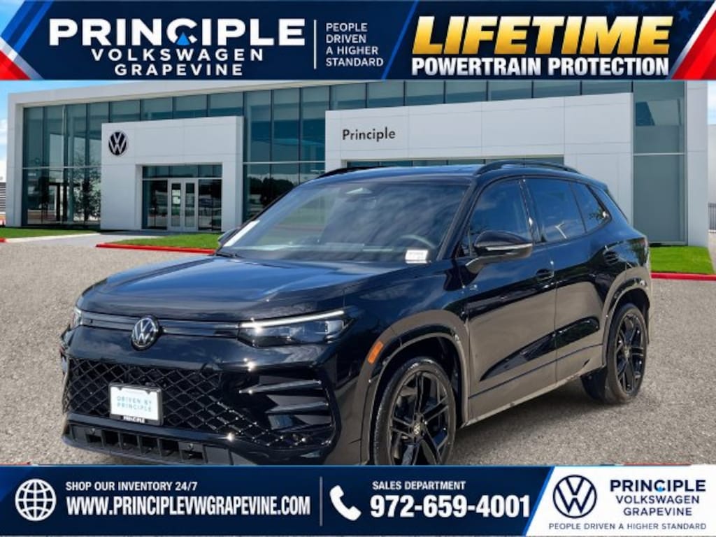 New 2026 Volkswagen Tiguan SE R-Line Black SUV