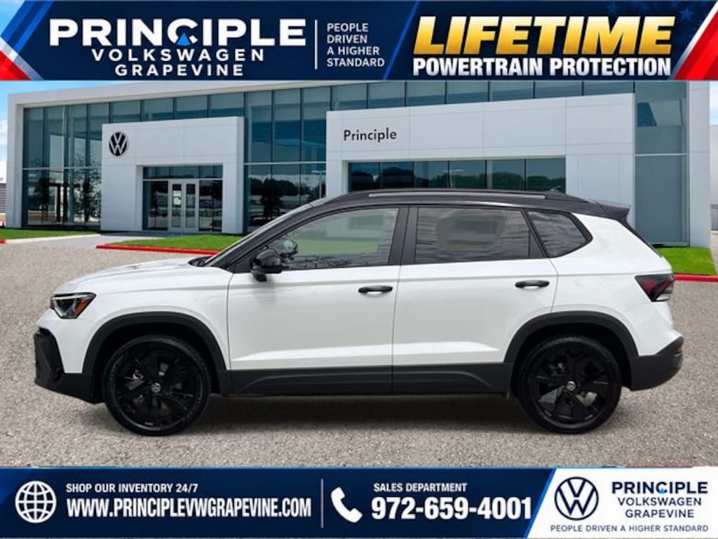 New 2027 Volkswagen Taos 1.5T SE Black SUV