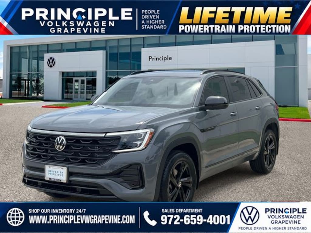New 2026 Volkswagen Atlas Cross Sport SEL R-Line Black SUV