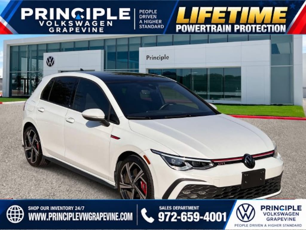 Certified 2024 Volkswagen Golf GTI 2.0T SE Hatchback