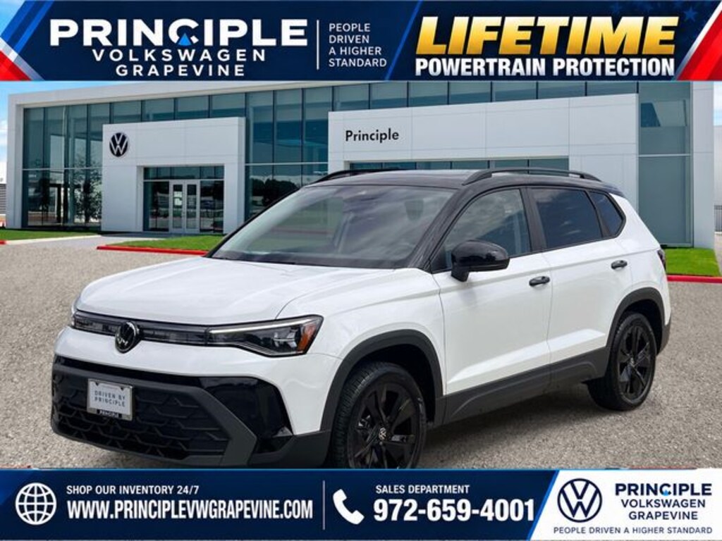 New 2027 Volkswagen Taos 1.5T SE Black SUV