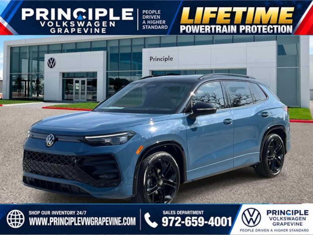 New 2026 Volkswagen Tiguan SE R-Line Black SUV