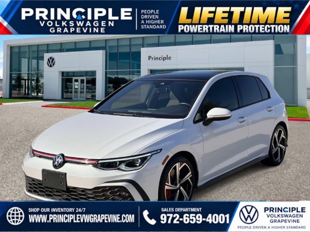 Certified 2024 Volkswagen Golf GTI 2.0T SE Hatchback