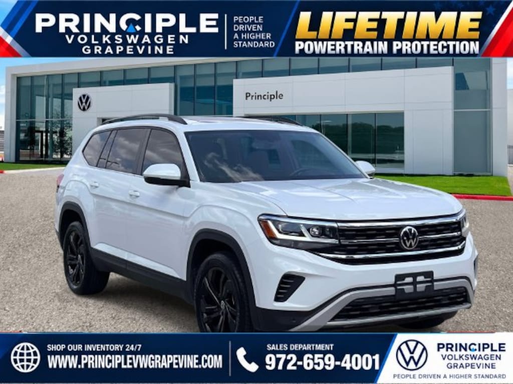 Certified 2023 Volkswagen Atlas 3.6L V6 SE w/Technology SUV