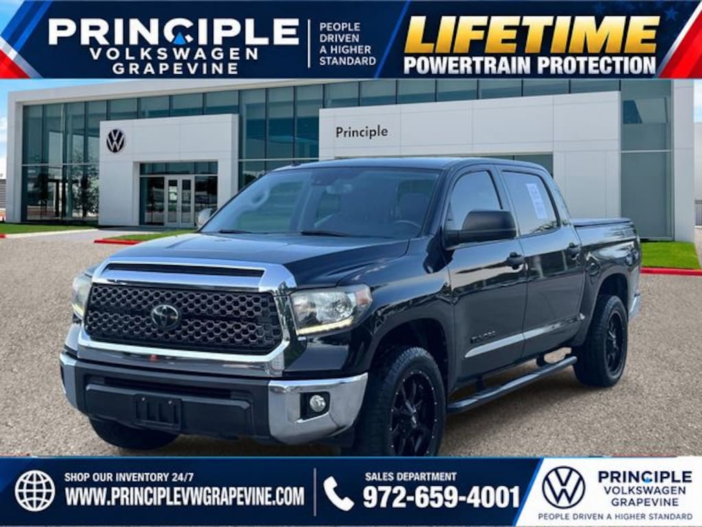 Used 2018 Toyota Tundra SR5 4.6L V8 Truck CrewMax