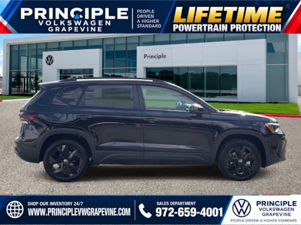 New 2027 Volkswagen Taos 1.5T SE Black SUV