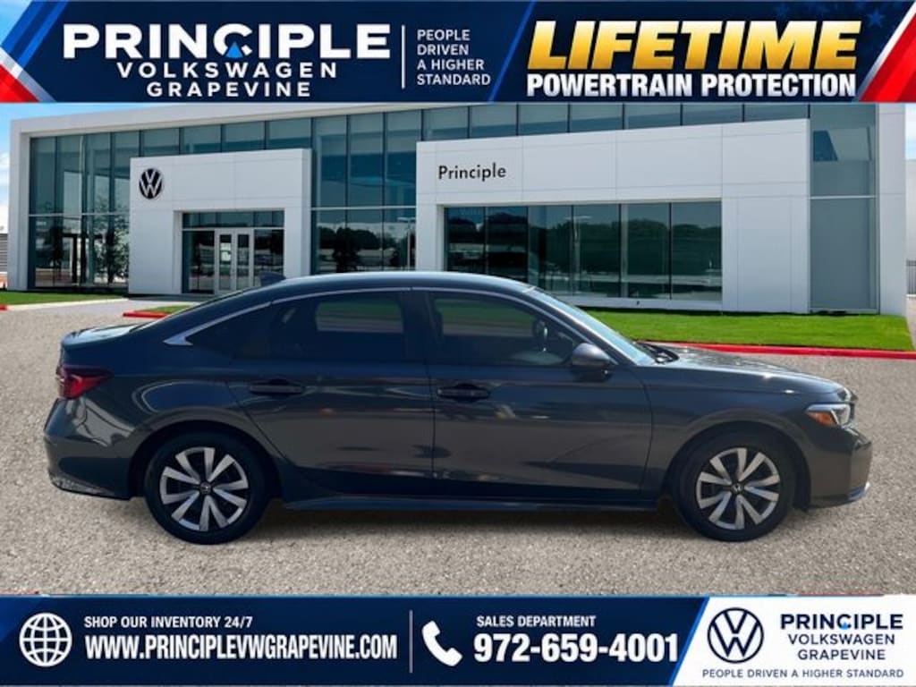Used 2025 Honda Civic LX Sedan