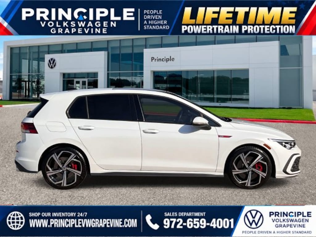 Certified 2024 Volkswagen Golf GTI 2.0T SE Hatchback