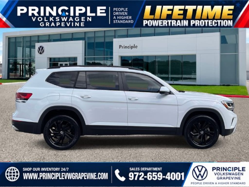 Certified 2023 Volkswagen Atlas 3.6L V6 SE w/Technology SUV