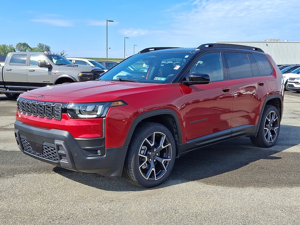 New 2026 Jeep Cherokee Overland 4x4 Sport Utility