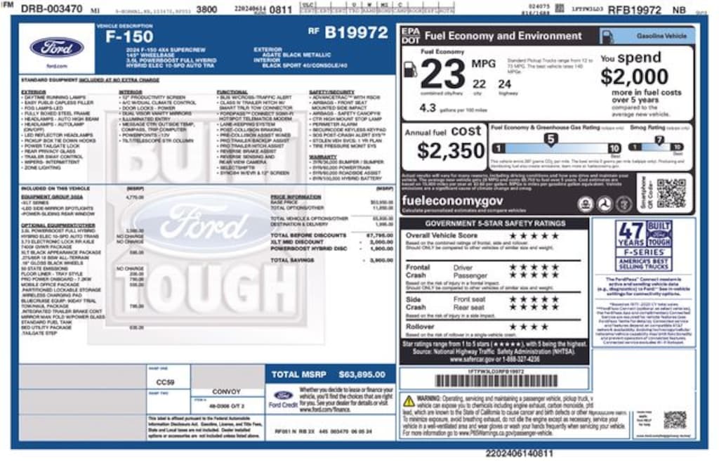 Used 2024 Ford F-150 XLT Truck