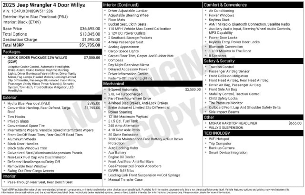 Used 2025 Jeep Wrangler Willys SUV
