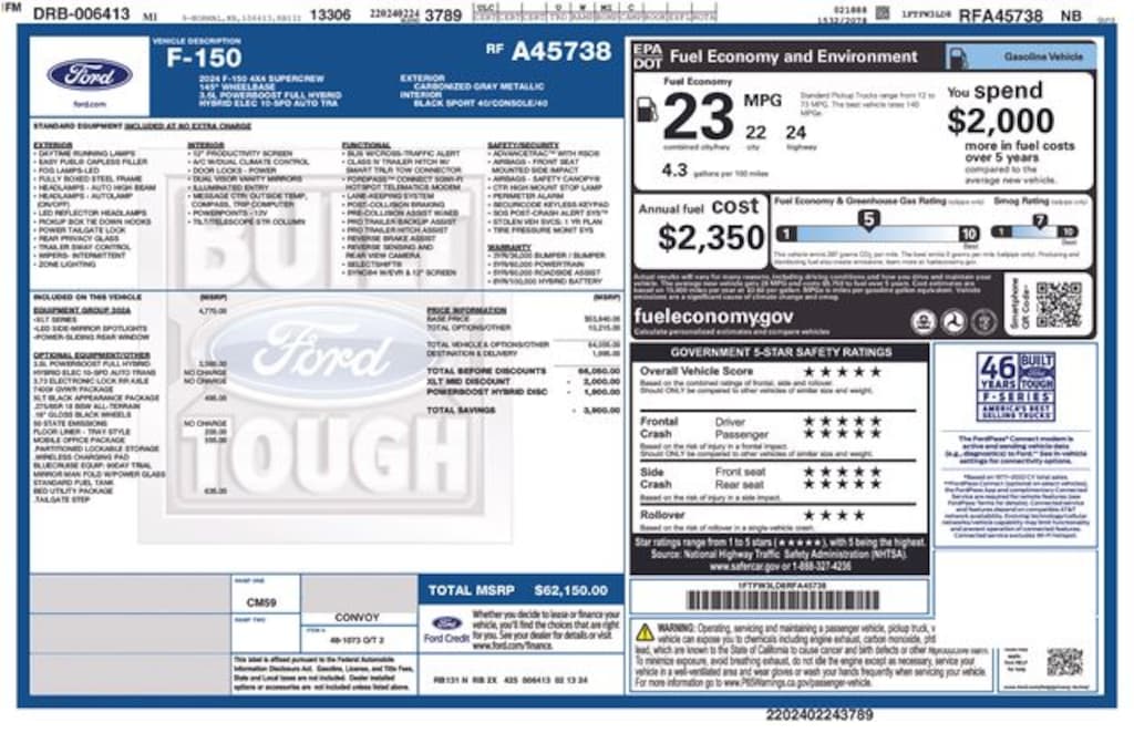 Used 2024 Ford F-150 XLT Truck