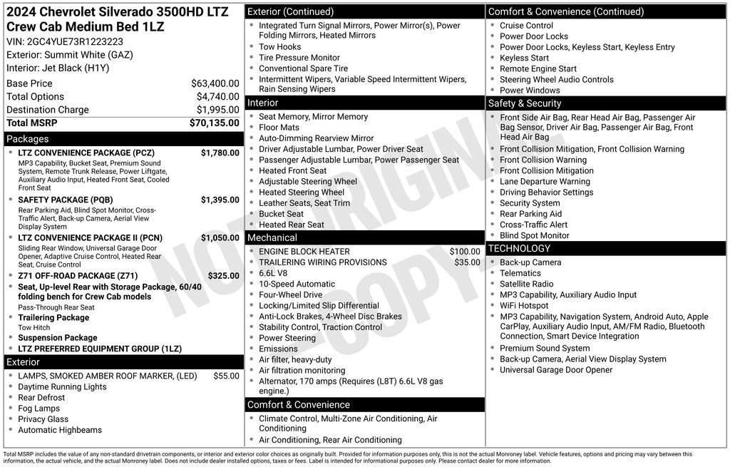 2024 Chevrolet Silverado 3500HD LTZ - Photo 6
