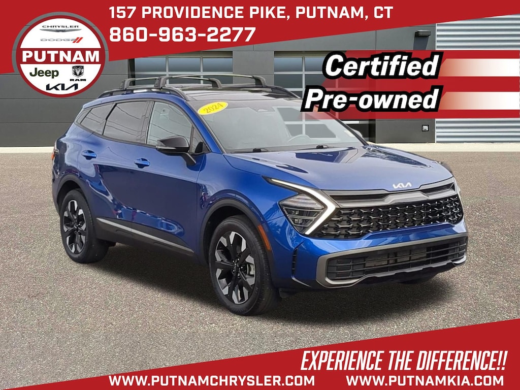 Certified 2024 Kia Sportage X-Line SUV