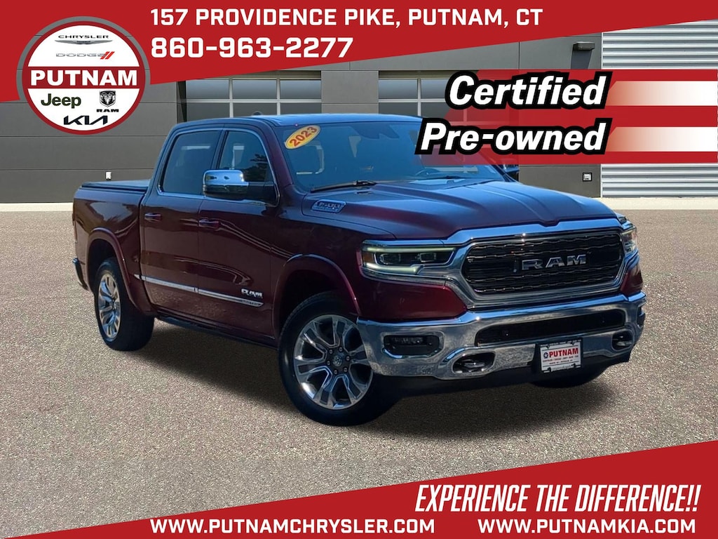 Certified 2023 Ram 1500 Limited Truck Crew Cab