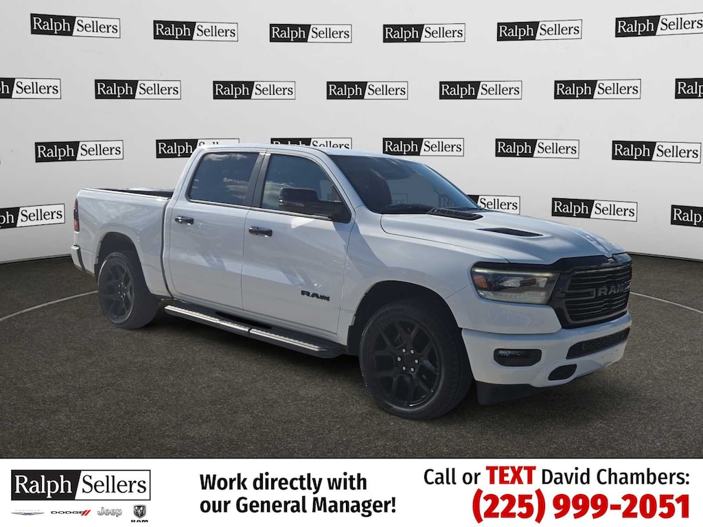 Used 2023 Ram 1500 Laramie 4x4 Crew Cab 57 Box Truck