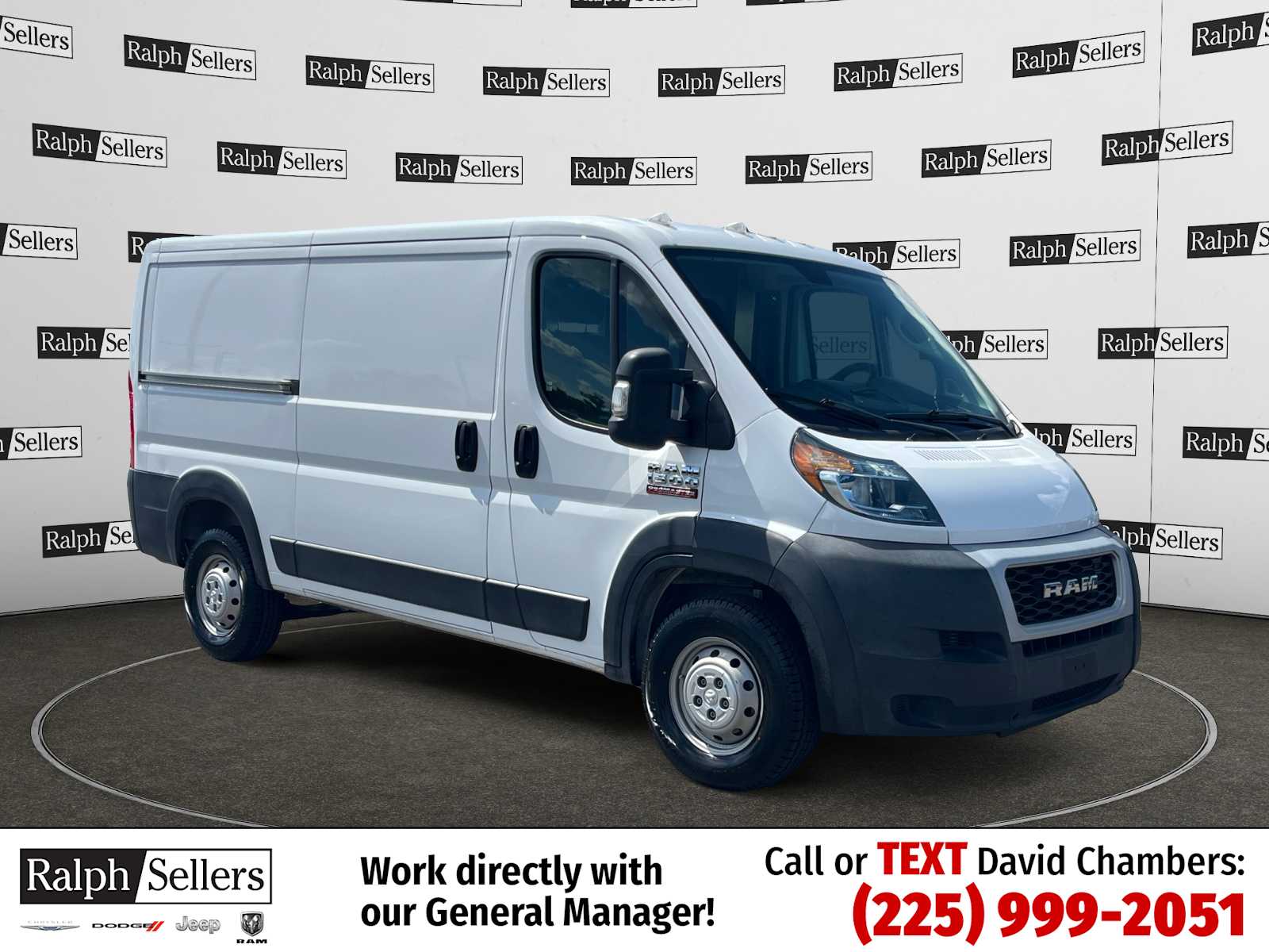 2020 RAM ProMaster Cargo Van Base