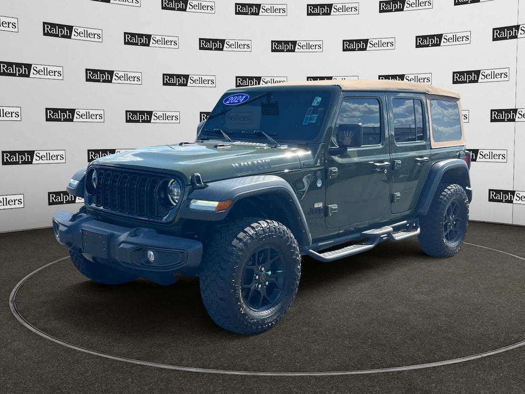 Certified 2024 Jeep Wrangler Willys SUV